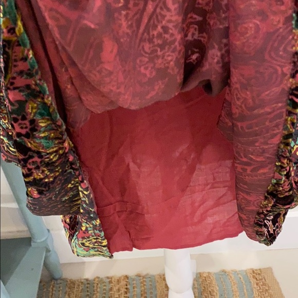 Last one!!!NWT Free People Velvet Minidress M cco$ - Picture 9 of 14